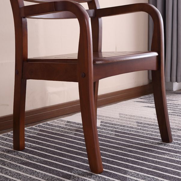 Contemporary Kitchen Wood Square Dining Chair Ladder Back Wood Counter Chair Clearhalo ' kitchen&dining_furn' 'Dining Chairs' 'Dining Tables & Seating' 'dining_chair' 'furn' 'furn_dining_chair' 'Furniture' 'furniture_dining_chair' 'Kitchen & Dining Furniture' 'kitchen' 1200x1200_664e1655-25f5-4750-933f-9add50655636