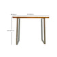 Contemporary Indoor Bar Dining Table Rectangle Wood Top Bar Table Clearhalo 'Bar Furniture' 'Bar Tables' 'bar_tables' 'furn' 'furn_bar_tables' 'Furniture' 'Kitchen & Dining Furniture' 1200x1200_66584a52-cd6a-4c62-a5be-c9c0df5ba5b4