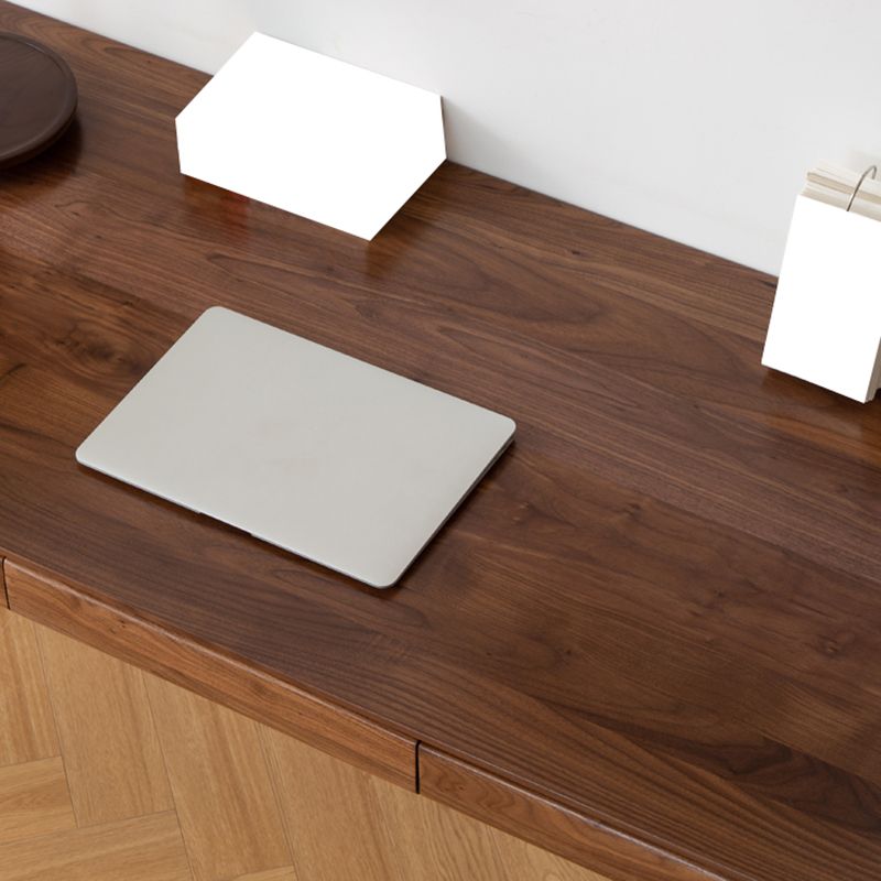 Contemporary Solid Wood Writing Desk Living Room Rectangular Office Desk Clearhalo 'furn' 'furn_office_desk' 'Furniture' 'Office Desks' 'Office Furniture' 'office_desk' 1200x1200_6659c38b-1bd7-400d-99ee-468f74eede0d