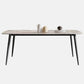 Industrial Rectangle Shape Standard Dining Table Sintered Stone Gray Dining Table for Kitchen Clearhalo ' dining_table' 'Dining Tables & Seating' 'Dining Tables' 'furn' 'furn_dining_table' 'Furniture' 'furniture_dining_table' 'Kitchen & Dining Furniture' 'kitchen&dining_furn' 'kitchen' 'kitchen_dining_table' 1200x1200_665bb0fa-476c-4047-ad5f-1cedfd860ac4