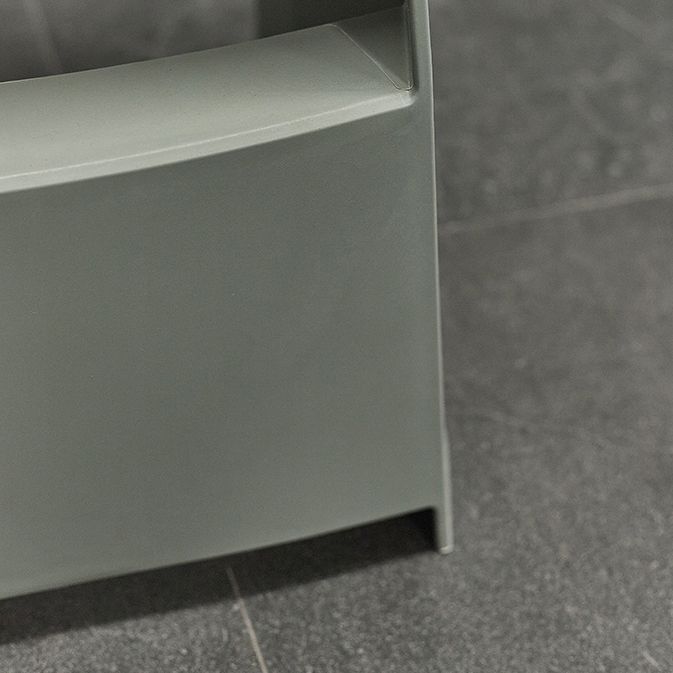 Plastikstuhlhocker moderner Stil Rückenfreie Barhocker für Wohnzimmer