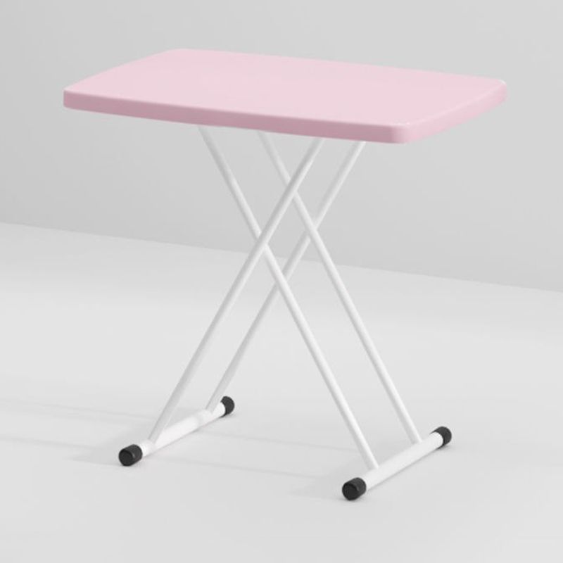 Modern Style Desk Home Writing Desk Plastic Adjustable Folding Table 29.9"L X 19.6"W Clearhalo 'furn' 'furn_office_desk' 'Furniture' 'Office Desks' 'Office Furniture' 'office_desk' 1200x1200_666723e1-a920-4108-b749-c09be7154578