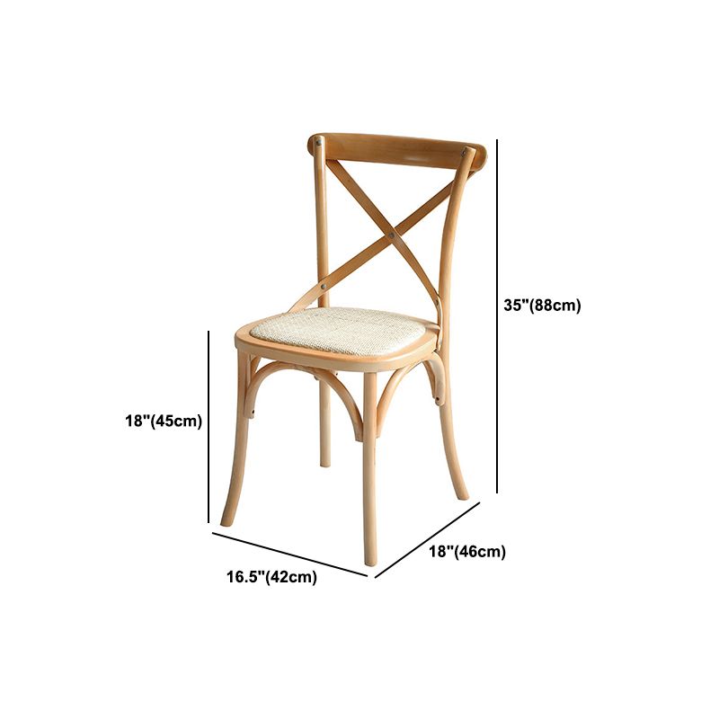 Minimalistische ronde eettafelset 1/2/3/4/5/7-delige grenen dinetteset