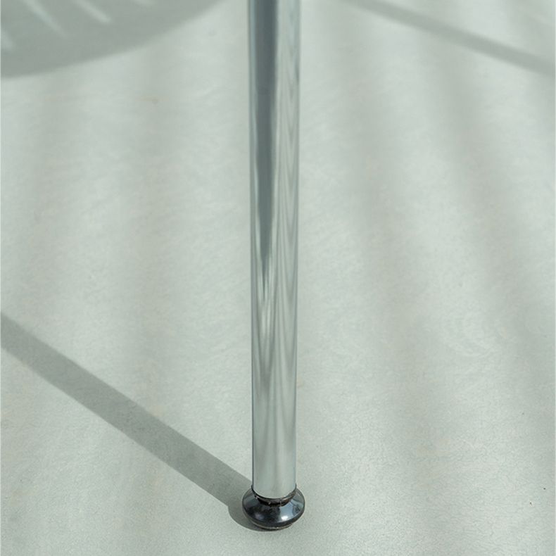 Contemporary Style Dining Chair Armless Kitchen Chairs with Metal Legs Clearhalo ' kitchen&dining_furn' 'Dining Chairs' 'Dining Tables & Seating' 'dining_chair' 'furn' 'furn_dining_chair' 'Furniture' 'furniture_dining_chair' 'Kitchen & Dining Furniture' 'kitchen' 1200x1200_666845b3-8a5a-48bf-b001-f09b4575cb14