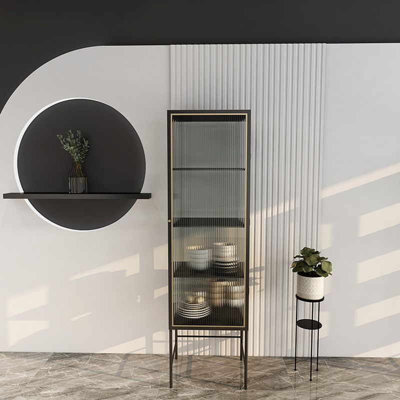 Porte moderne in vetro Curio Armadio a buffet mobile per soggiorno