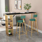 Contemporary Bar Counter Table Sintered Stone Table for Kitchen Clearhalo 'Bar Furniture' 'Bar Tables' 'bar_tables' 'furn' 'furn_bar_tables' 'Furniture' 'furniture_bar_tables' 'Kitchen & Dining Furniture' 1200x1200_666a4292-656d-48ad-b06b-be0dd9ba40a3