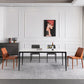 Industrial Style Home Sintered Stone Dining Table Metallic Base Rectangle Table Clearhalo ' dining_table' 'Dining Tables & Seating' 'Dining Tables' 'furn' 'furn_dining_table' 'Furniture' 'furniture_dining_table' 'Kitchen & Dining Furniture' 'kitchen&dining_furn' 'kitchen' 'kitchen_dining_table' 1200x1200_666ccbfa-ca1b-447b-9517-81df7cfa642c
