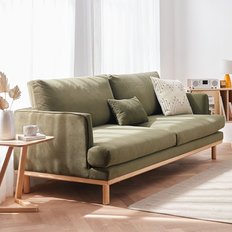 Recessed Arm Loose Back Sofa 35"W Velvet Sofa for Living Room Clearhalo 'furn' 'furn_sofas' 'Furniture' 'furniture_sofas' 'kitchen' 'kitchen_sofas' 'Living Room Furniture' 'Sofa' 'sofas' 1200x1200_666d7ce8-a967-48ce-8c86-3a7d7eb9d04d