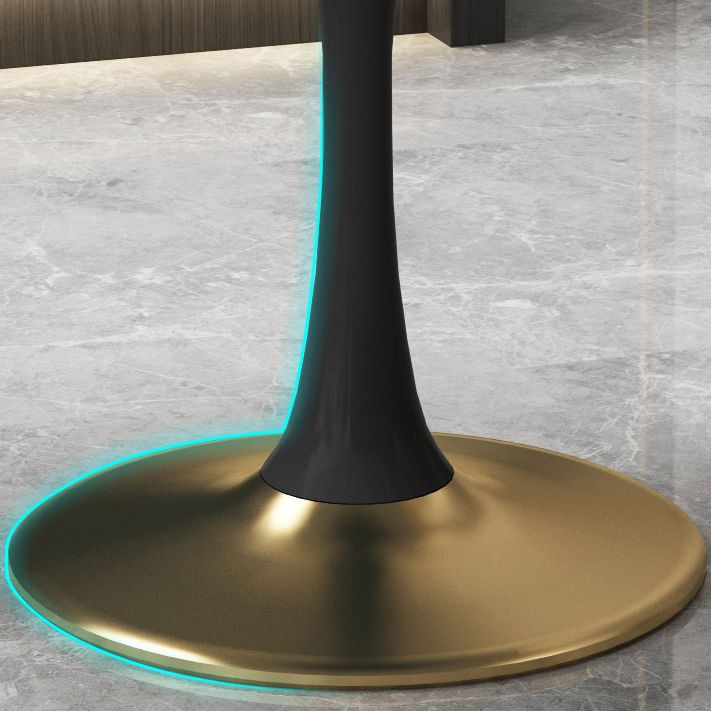 31.5'' Traditional Luxury Dining Table Round Table with Metal Tulip Base Clearhalo ' dining_table' 'Dining Tables & Seating' 'Dining Tables' 'furn' 'furn_dining_table' 'Furniture' 'furniture_dining_table' 'Kitchen & Dining Furniture' 'kitchen&dining_furn' 'kitchen' 'kitchen_dining_table' 1200x1200_6674f88a-2b0b-4fee-b926-b51a520dddce