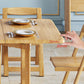 Mid-Century Modern Dining Table Rectangle Solid Wood Drop-Leaf Dining Table for Home Use Clearhalo ' dining_table' 'Dining Tables & Seating' 'Dining Tables' 'furn' 'furn_dining_table' 'Furniture' 'furniture_dining_table' 'Kitchen & Dining Furniture' 'kitchen&dining_furn' 'kitchen' 'kitchen_dining_table' 1200x1200_66777067-93b0-4296-b48c-85f1ac167d34
