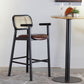 Solid Wood Dining Stools Contemporary Armed Bar Stools with Footrest Clearhalo 'Bar Furniture' 'Bar Stools' 'bar_stools' 'furn' 'furn_bar_stools' 'Furniture' 'Kitchen & Dining Furniture' 1200x1200_667a347e-1e18-4cc8-a182-aa4b18aab1b5