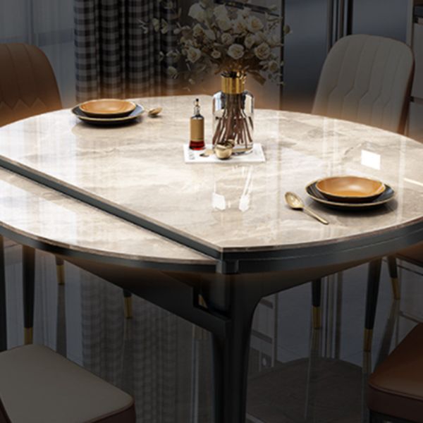 Traditional Luxury Round Dining Site Table Stone Drop-Leaf Dining Room Home Furniture Clearhalo ' dining_table' 'Dining Tables & Seating' 'Dining Tables' 'furn' 'furn_dining_table' 'Furniture' 'furniture_dining_table' 'Kitchen & Dining Furniture' 'kitchen&dining_furn' 'kitchen' 'kitchen_dining_table' 1200x1200_667f8737-8d40-4c20-9bb2-6d15bf1cd9ec