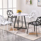 Metal Contemporary Dining Table Indoor Round Table for Kitchen Clearhalo ' dining_table' 'Dining Tables & Seating' 'Dining Tables' 'furn' 'furn_dining_table' 'Furniture' 'furniture_dining_table' 'Kitchen & Dining Furniture' 'kitchen&dining_furn' 'kitchen' 'kitchen_dining_table' 1200x1200_6685968e-1256-420d-9110-e81b30d6f896