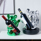 Glam Wine Bottle Rack Tabletop Resin Bottle Holder voor woonkamer