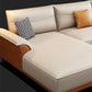 Modern Pillow Top Arm Sectional 35.43"High Cushion Back Sofa and Chaise Clearhalo 'furn' 'furn_sectionals' 'Furniture' 'furniture_sectionals' 'Living Room Furniture' 'Sectionals' 1200x1200_668b5a10-7426-45e0-8e2f-74cba55c3a28
