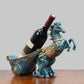 Glam -tafelblad Wijnfleshouder Resin Bottle Wine Rack voor keuken