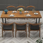 Industrial Style Pine Solid Wood Dining Table Sled Base Rectangle Table for Home Clearhalo ' dining_table' 'Dining Tables & Seating' 'Dining Tables' 'furn' 'furn_dining_table' 'Furniture' 'furniture_dining_table' 'Kitchen & Dining Furniture' 'kitchen&dining_furn' 'kitchen' 'kitchen_dining_table' 1200x1200_66924957-3f4e-4b23-b63b-848c8a2df297