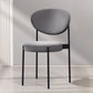 Glam Style Upholstered Side Chair Open Back Stackable Dining Chair Clearhalo 'Dining Chairs' 'Dining Tables & Seating' 'dining_chair' 'furn' 'furn_dining_chair' 'Furniture' 'furniture_dining_chair' 'Kitchen & Dining Furniture' 1200x1200_66927450-870b-4ab8-81c7-85c021f78502