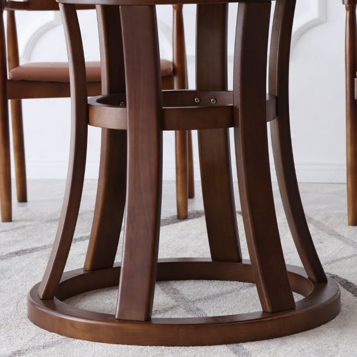 Traditional Standard Sintered Stone Top Dining Room Set of Round Shape for Kitchen Table Set Clearhalo 'Dining Room Sets' 'Dining Tables & Seating' 'dining_room_set' 'furn' 'furn_dining_room_set' 'Furniture' 'furniture_dining_room_set' 'Kitchen & Dining Furniture' 'kitchen&dining_furn' 'kitchen' 1200x1200_66933e31-ee51-42db-9e96-09b1b84fd757