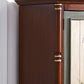 Coastal Wardrobe with Hinged Doors Matte Finish Wood Cabinet for Home