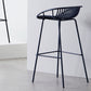 Contemporary Milk Tea Shop Footrest Stool Matte Finish Metal Barstool Clearhalo 'Bar Furniture' 'Bar Stools' 'bar_stools' 'furn' 'furn_bar_stools' 'Furniture' 'furniture_bar_stools' 'Kitchen & Dining Furniture' 1200x1200_6697dc0a-3eeb-4507-bc5d-58b994ba4c3b