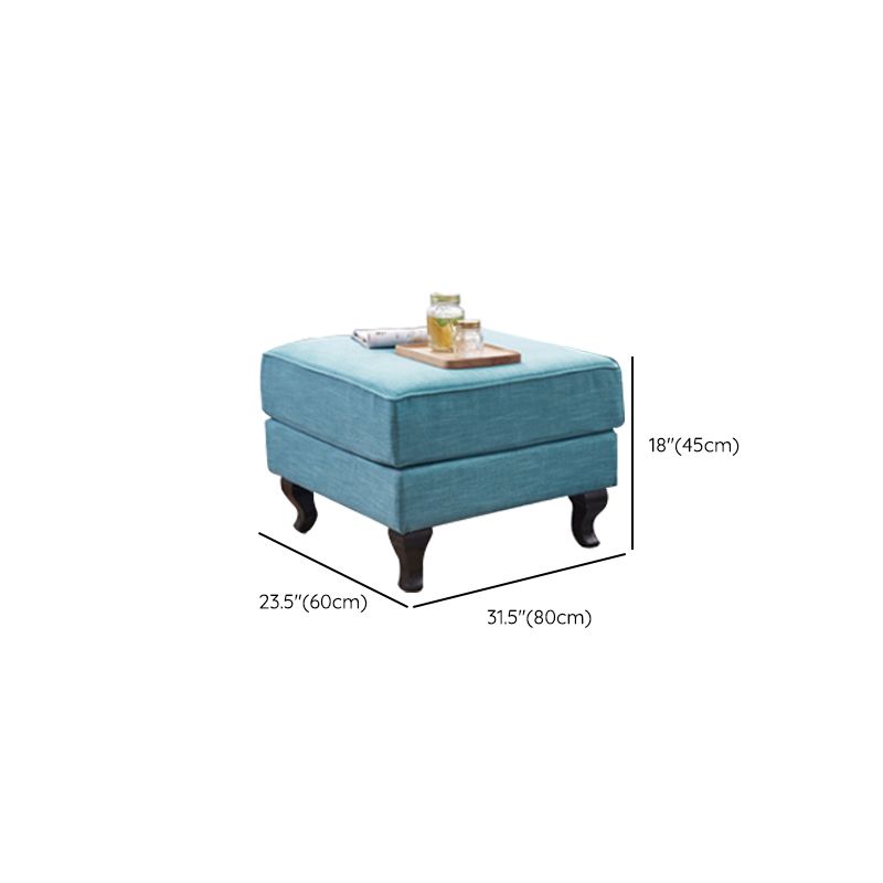 French Country White Cushions Rolled Arm Living Room Seating