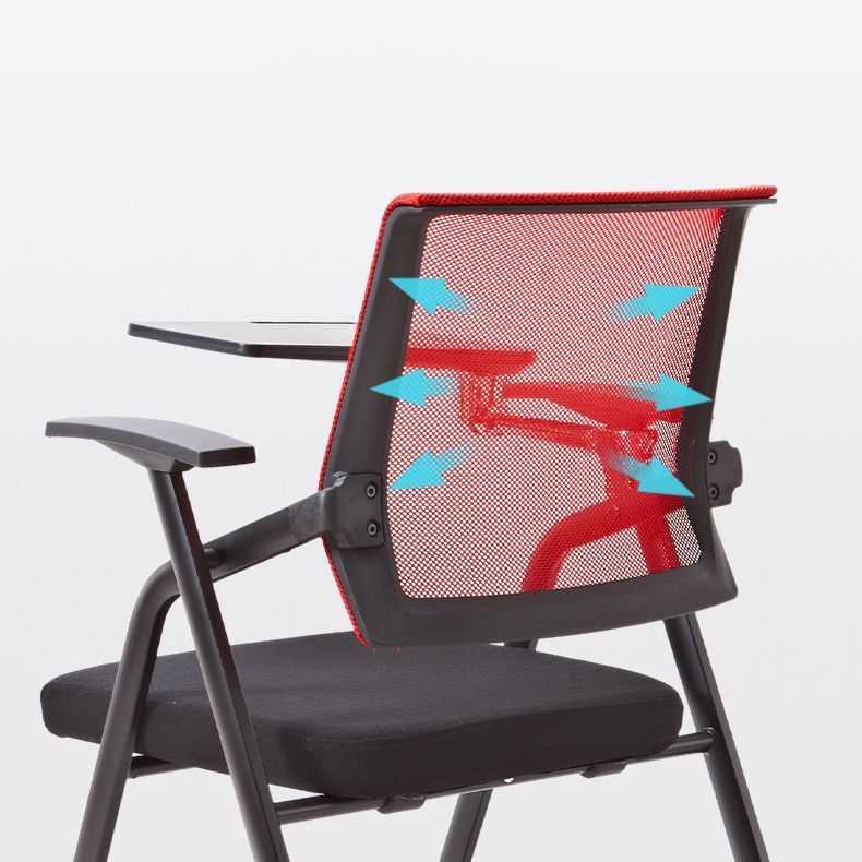 Modern Black Plastic Mesh Desk Chair with Mid Back Home Office Chair Clearhalo 'furn' 'furn_office_chair' 'Furniture' 'furniture_office_chair' 'Office Chairs' 'Office Furniture' 'office_chair' 1200x1200_669c0e1e-59e0-4b71-bef5-2df083ee2199