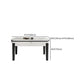Ensemble de Table à manger pliable avec plateau en pierre, pour la maison, ensemble de Dinette moderne, 1/7 pièces
