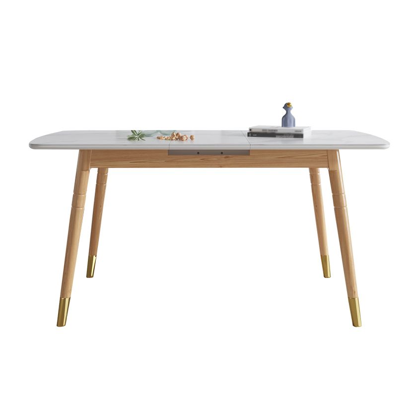 Modern Sintered Stone Top Standard Dining Set Rectangle White Dining Set for Kitchen Clearhalo 'Dining Room Sets' 'Dining Tables & Seating' 'dining_room_set' 'furn' 'furn_dining_room_set' 'Furniture' 'furniture_dining_room_set' 'Kitchen & Dining Furniture' 'kitchen&dining_furn' 'kitchen' 1200x1200_66a293c9-38db-4aa7-b3e5-840f9d8cc633