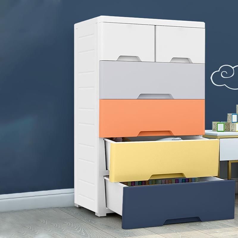 Non-Hanging Armoire with Drawer Contemporary Storage Cabinet Clearhalo 'Armoires & Wardrobes' 'armoires_wardrobes' 'Bedroom Furniture' 'furn' 'furn_armoires_wardrobes' 'Furniture' 1200x1200_66a3ecf1-f9d1-4c2b-88a2-dcc285897a64