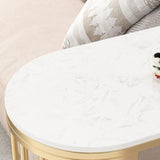 Table de bar moderne table de pub en marbre artificiel avec étagère, seulement table