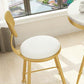 Glam Armless Kitchen Dining Side Chair Open Back Dining Side Chair Clearhalo 'Dining Chairs' 'Dining Tables & Seating' 'dining_chair' 'furn' 'furn_dining_chair' 'Furniture' 'Kitchen & Dining Furniture' 1200x1200_66a531f0-07ee-4de9-b7db-c78ed01a2443