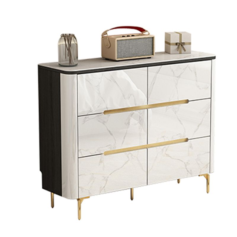 Cofres de almacenamiento de almacenamiento de piedra Cofre de almacenamiento horizontal con 6 cajones