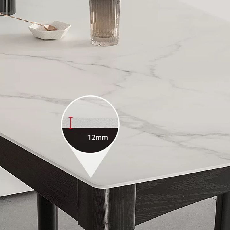 Medieval Modern Sintered Stone Top Dining Table Rectangle Table with 4 Legs Clearhalo 'Dining Tables & Seating' 'Dining Tables' 'dining_table' 'furn' 'furn_dining_table' 'Furniture' 'furniture_dining_table' 'Kitchen & Dining Furniture' 1200x1200_66aaaef2-73d9-4d76-bf7d-b3cc5d67d3f7