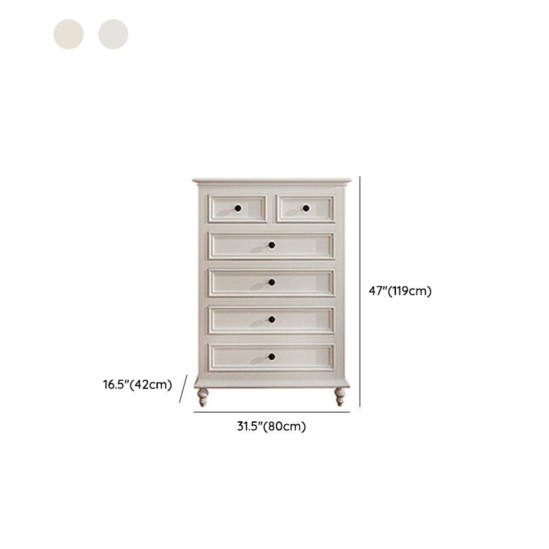 Scandinavian White Wooden Storage Chest Drawers Included for Home Clearhalo 'Bedroom Furniture' 'Dressers & Chests' 'dressers_chests' 'furn' 'furn_dressers_chests' 'Furniture' 1200x1200_66ac8b7c-d78a-49b7-8cb4-8cdc3561372c
