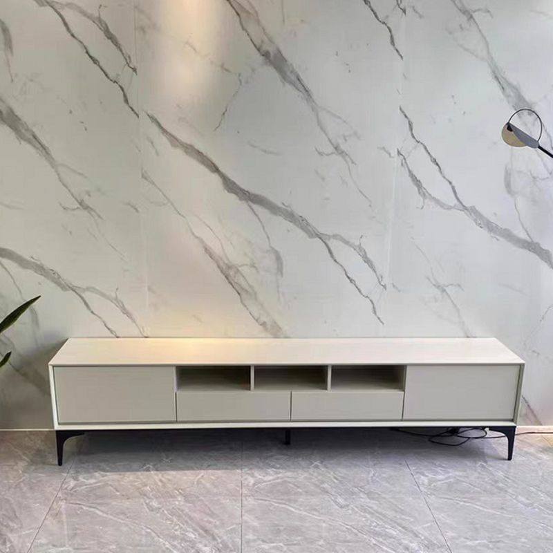 Console TV in legno e in metallo MODERNO MODERNO MODERNO CAIMET TV Open Car stoccaggio