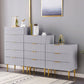Classic Glam Storage Chest Manufactured Wood Dresser with 2/3/4/5/6 Drawers Clearhalo 'Bedroom Furniture' 'Dressers & Chests' 'dressers_chests' 'furn' 'furn_dressers_chests' 'Furniture' 1200x1200_66af7f89-c16a-4bf9-b490-b7e9deb403e7