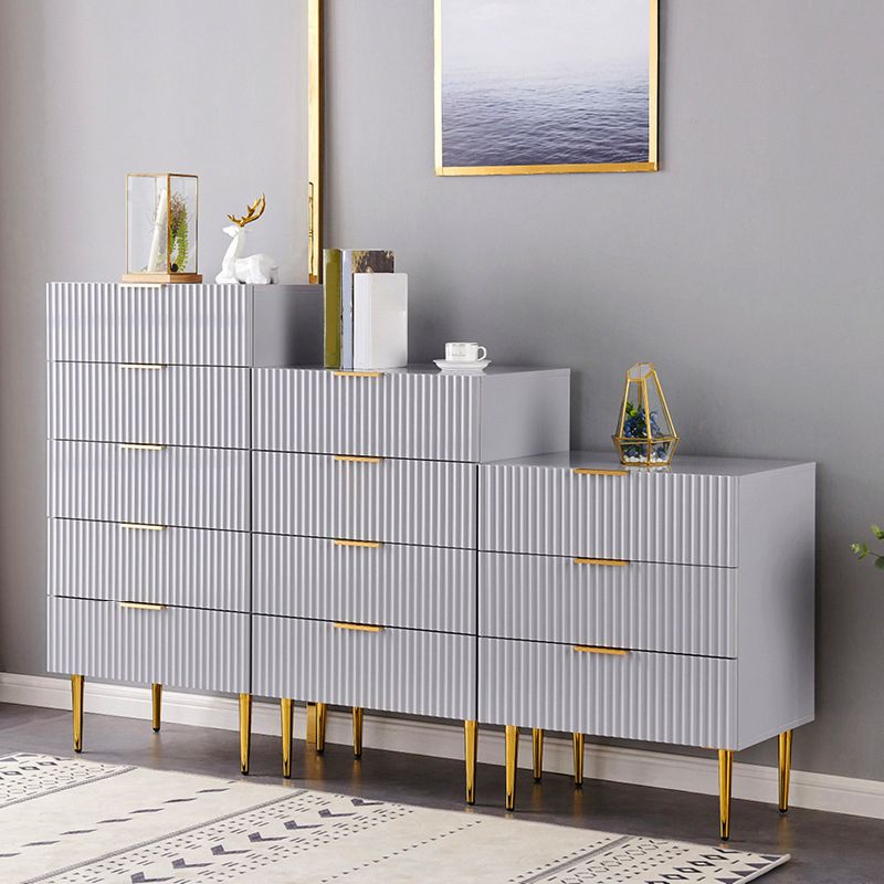 Classic Glam Storage Chest Manufactured Wood Dresser with 2/3/4/5/6 Drawers Clearhalo 'Bedroom Furniture' 'Dressers & Chests' 'dressers_chests' 'furn' 'furn_dressers_chests' 'Furniture' 1200x1200_66af7f89-c16a-4bf9-b490-b7e9deb403e7