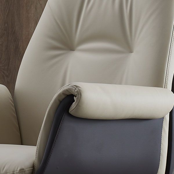 Contemporary Managers Chair Wheels Fixed Arms Tilt Mechanism Executive Chair Clearhalo 'furn' 'furn_office_chair' 'Furniture' 'furniture_office_chair' 'Office Chairs' 'Office Furniture' 'office_chair' 1200x1200_66b05ff8-20a8-46e9-a93e-885b1de1c93a