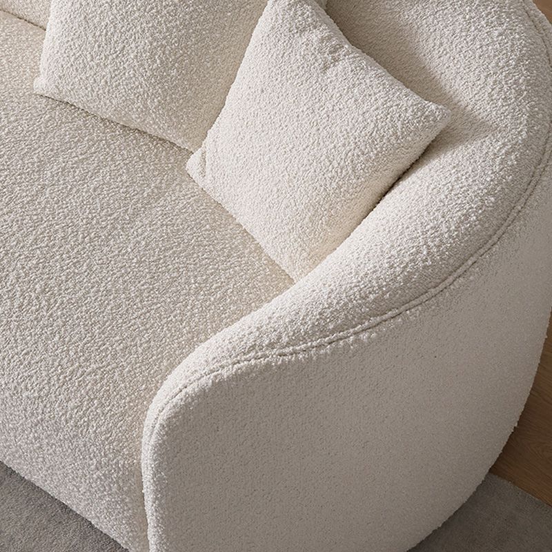 Scandinavian Beige Curved Sectional for Apartment and Living Room Clearhalo 'furn' 'furn_sectionals' 'Furniture' 'Living Room Furniture' 'Sectionals' 1200x1200_66b0fb10-88e0-4ecc-86d7-c1bf363cc419