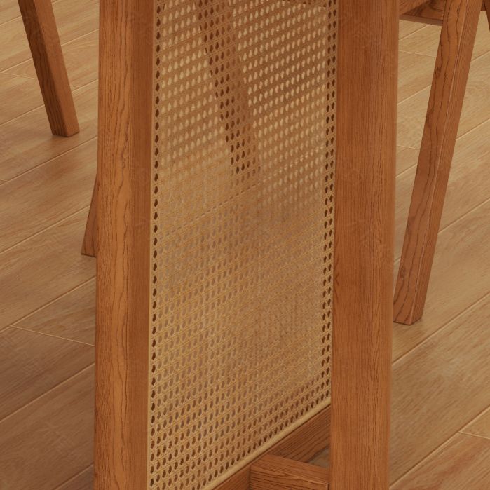 Modern Dining Set 1/2/4/5 Pcs Solid Wood Dining Table and Armless Chairs Clearhalo 'Dining Room Sets' 'Dining Tables & Seating' 'dining_room_set' 'furn' 'furn_dining_room_set' 'Furniture' 'Kitchen & Dining Furniture' 1200x1200_66b1194e-7b08-4bd2-816f-f9d3a0bd4bb1