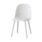 Sillas de comedor sin brazos modernas silla lateral de plástico para comedor