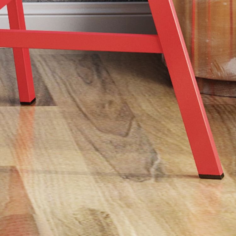 Modern Armless Backrest Counter Stool Iron Kitchen Bar Stool with Leather Cushion Clearhalo 'Bar Furniture' 'Bar Stools' 'bar_stools' 'furn' 'furn_bar_stools' 'Furniture' 'furniture_bar_stools' 'Kitchen & Dining Furniture' 1200x1200_66b196c0-eed4-4b22-8846-15b5f8cfa3ec