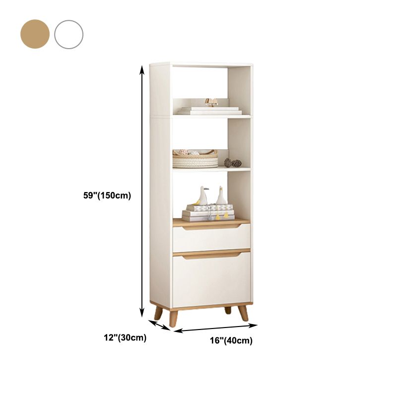 Standaard boekenplank met lade moderne plank boekenkast voor kantoor