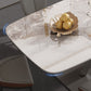 Glam Standard Sintered Stone Table Rectangle White Dining Table with Pedestal Base Clearhalo ' dining_table' 'Dining Tables & Seating' 'Dining Tables' 'furn' 'furn_dining_table' 'Furniture' 'furniture_dining_table' 'Kitchen & Dining Furniture' 'kitchen&dining_furn' 'kitchen' 'kitchen_dining_table' 1200x1200_66b31df1-bdd6-412c-8a14-d1943a27f7d7