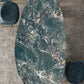 Sintered Stone Home Desk Luxury Oval Shape Fixed Table for Dining Room Clearhalo 'Dining Tables & Seating' 'Dining Tables' 'dining_table' 'furn' 'furn_dining_table' 'Furniture' 'Kitchen & Dining Furniture' 1200x1200_66b44a42-8f1b-478f-92b1-23c1ff32a4b2