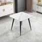 Square Sintered Stone White Dining Table Industrial 4 Legs Table for Dining Room Clearhalo ' dining_table' 'Dining Tables & Seating' 'Dining Tables' 'furn' 'furn_dining_table' 'Furniture' 'furniture_dining_table' 'Kitchen & Dining Furniture' 'kitchen&dining_furn' 'kitchen' 'kitchen_dining_table' 1200x1200_66b67e12-03cc-4df1-97cf-dee9988d05c2