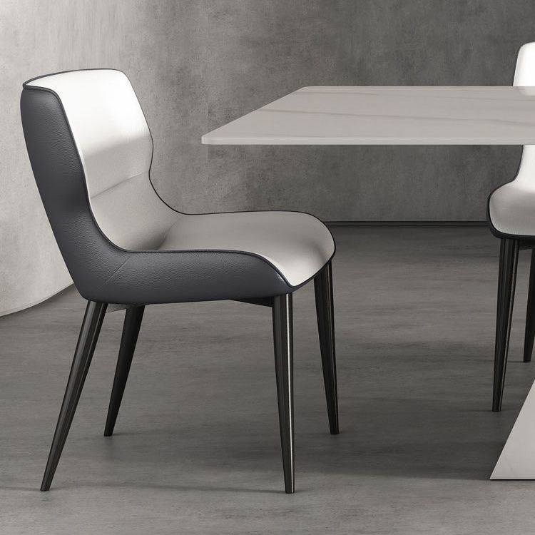 Rectangle Dining Set 1/4/5/7 Pieces Modern Sintered Stone Top Dinette Table Set Clearhalo 'Dining Room Sets' 'Dining Tables & Seating' 'dining_room_set' 'furn' 'furn_dining_room_set' 'Furniture' 'Kitchen & Dining Furniture' 1200x1200_66b73116-6711-47f1-b958-79626e64a99d