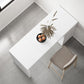 Modern Sintered Stone Top Rectangle White Bar Dining Table with Storage Clearhalo 'Bar Furniture' 'Bar Tables' 'bar_tables' 'furn' 'furn_bar_tables' 'Furniture' 'Kitchen & Dining Furniture' 1200x1200_66b7993d-2318-4cab-8b48-6db3b18d139f