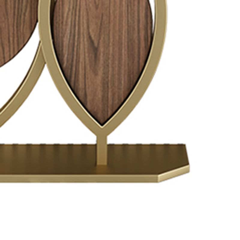 Console glam alta 31,5 "Tavolo da accento in pietra 1-tavolo per Hall